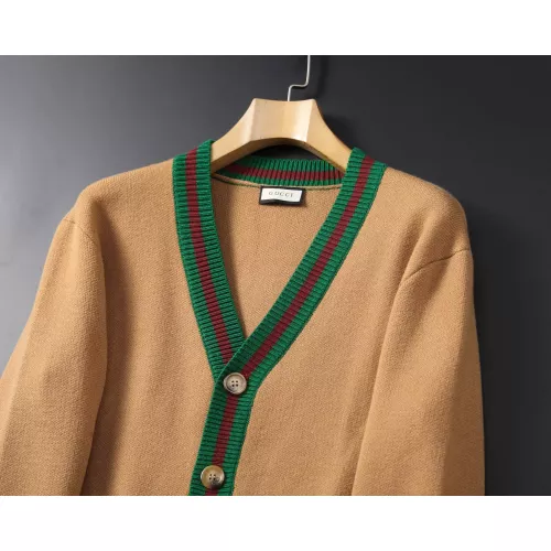 Replica Gucci Sweaters Long Sleeved For Men #1369748 $60.00 USD for Wholesale