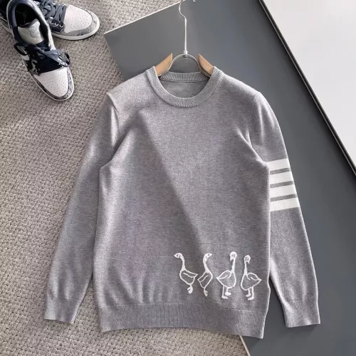 Cheap Thom Browne TB Sweaters Long Sleeved For Men #1369753, $$56.00 USD On Thom Browne TB Sweaters