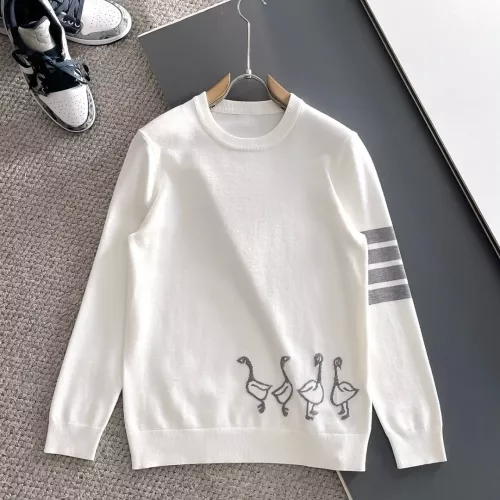 Cheap Thom Browne TB Sweaters Long Sleeved For Men #1369754, $$56.00 USD On Thom Browne TB Sweaters