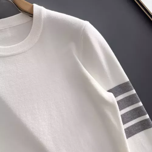 Replica Thom Browne TB Sweaters Long Sleeved For Men #1369754 $56.00 USD for Wholesale