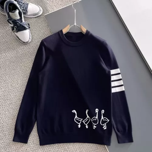 Cheap Thom Browne TB Sweaters Long Sleeved For Men #1369755, $$56.00 USD On Thom Browne TB Sweaters