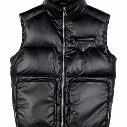 Cheap Prada Down Feather Coat Sleeveless For Unisex #1369788, $$135.00 USD On Prada Down Feather Coat