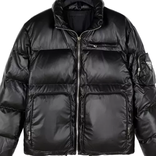 Cheap Prada Down Feather Coat Long Sleeved For Unisex #1369790, $$180.00 USD On Prada Down Feather Coat