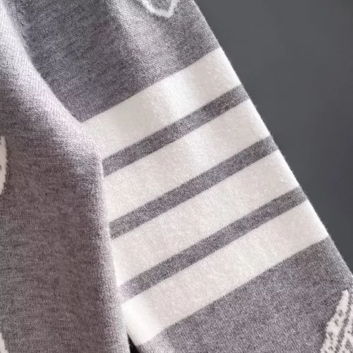 Replica Thom Browne TB Sweaters Long Sleeved For Men #1369808 $56.00 USD for Wholesale