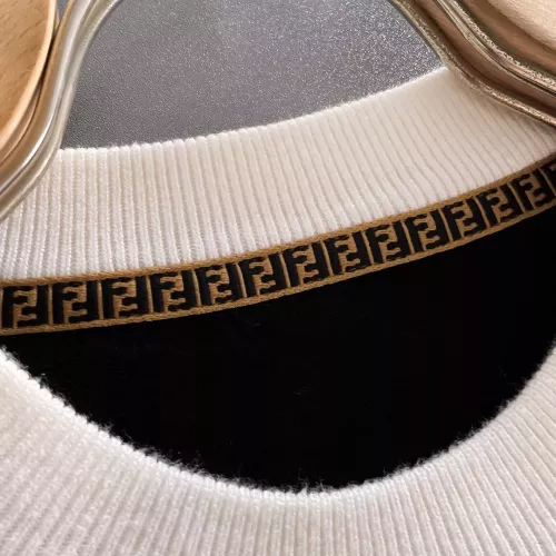 Replica Fendi Sweaters Long Sleeved For Men #1369814 $56.00 USD for Wholesale