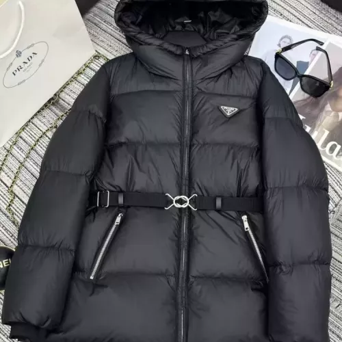 Cheap Prada Down Feather Coat Long Sleeved For Women #1369833, $$230.00 USD On Prada Down Feather Coat
