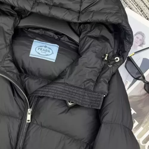 Replica Prada Down Feather Coat Long Sleeved For Women #1369833 $230.00 USD for Wholesale
