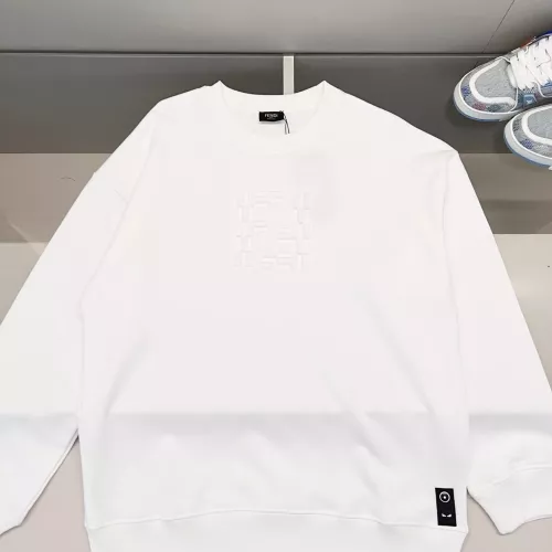 Replica Fendi Hoodies Long Sleeved For Unisex #1369891 $48.00 USD for Wholesale