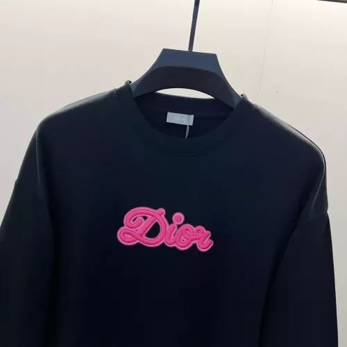 Replica Christian Dior Hoodies Long Sleeved For Unisex #1369898 $48.00 USD for Wholesale