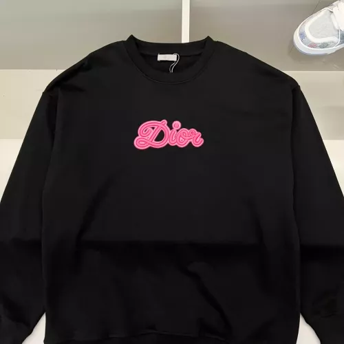 Replica Christian Dior Hoodies Long Sleeved For Unisex #1369898 $48.00 USD for Wholesale