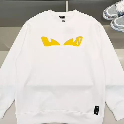 Replica Fendi Hoodies Long Sleeved For Unisex #1369914 $48.00 USD for Wholesale