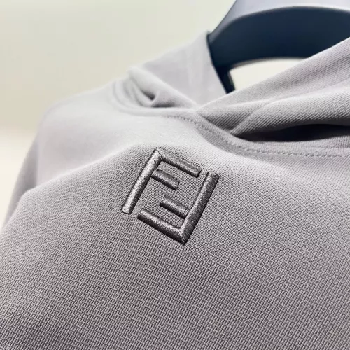 Replica Fendi Hoodies Long Sleeved For Unisex #1369956 $56.00 USD for Wholesale
