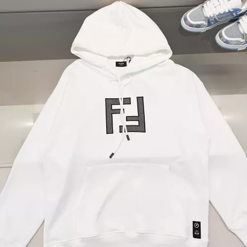Replica Fendi Hoodies Long Sleeved For Unisex #1369976 $56.00 USD for Wholesale