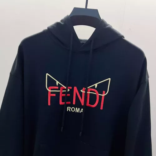 Replica Fendi Hoodies Long Sleeved For Unisex #1369979 $56.00 USD for Wholesale