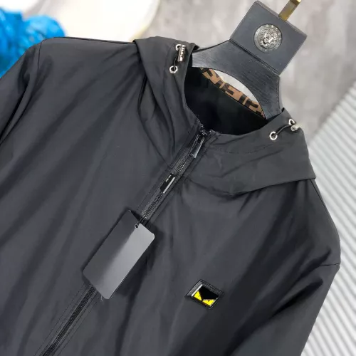 Replica Fendi Jackets Long Sleeved For Men #1370008 $60.00 USD for Wholesale