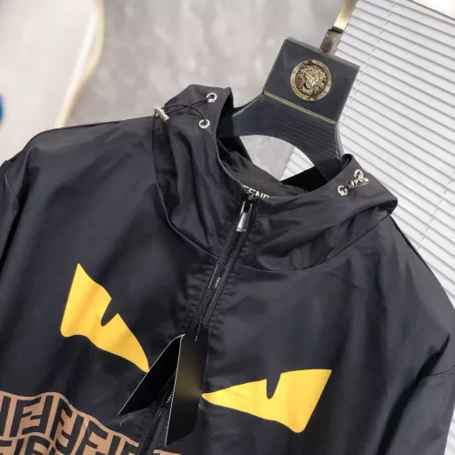 Replica Fendi Jackets Long Sleeved For Men #1370011 $60.00 USD for Wholesale