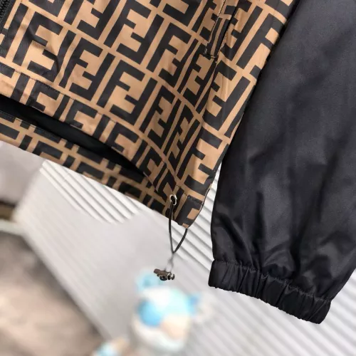 Replica Fendi Jackets Long Sleeved For Men #1370011 $60.00 USD for Wholesale