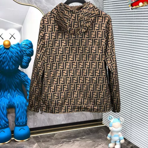 Replica Fendi Jackets Long Sleeved For Men #1370012 $60.00 USD for Wholesale