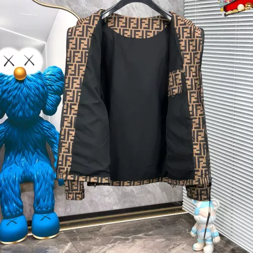 Replica Fendi Jackets Long Sleeved For Men #1370012 $60.00 USD for Wholesale