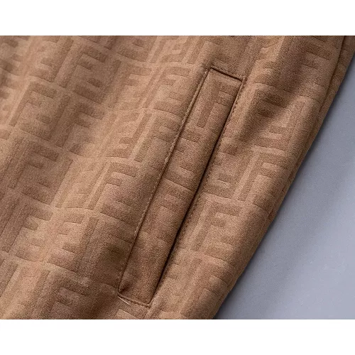 Replica Fendi Jackets Long Sleeved For Men #1370072 $45.00 USD for Wholesale