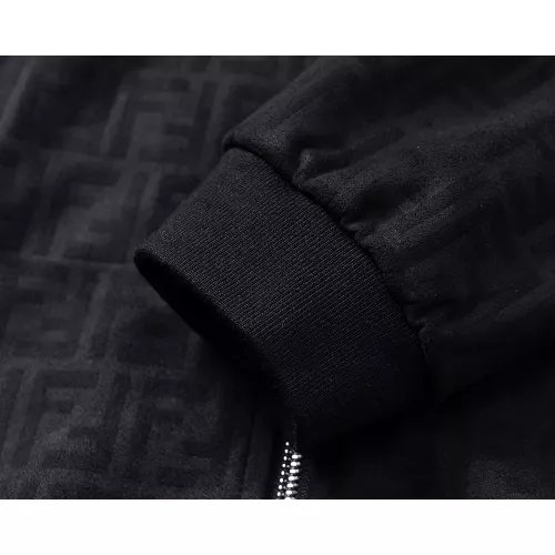 Replica Fendi Jackets Long Sleeved For Men #1370074 $45.00 USD for Wholesale