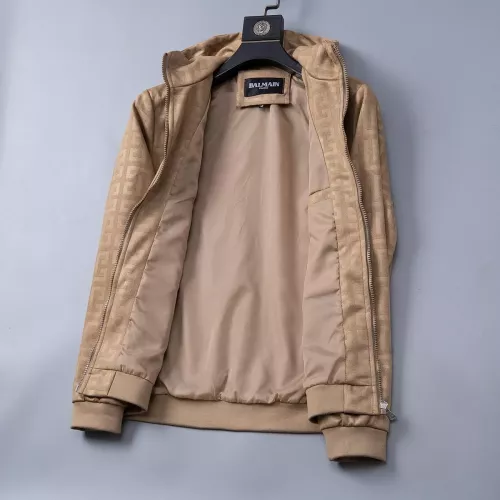 Replica Balmain Jackets Long Sleeved For Men #1370086 $45.00 USD for Wholesale