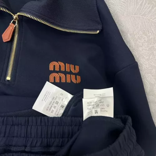 Replica MIU MIU Tracksuits Long Sleeved For Women #1370198 $162.00 USD for Wholesale