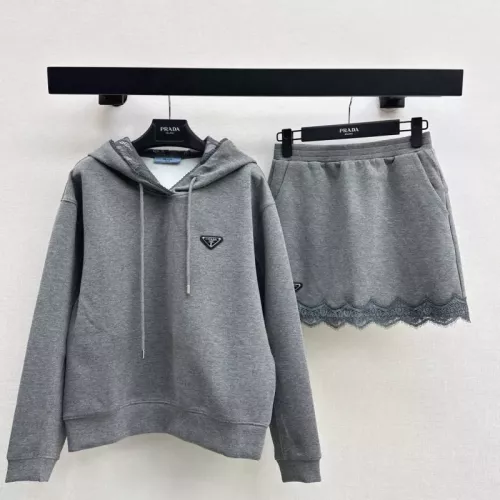 Cheap Prada Tracksuits Long Sleeved For Women #1370310, $$85.00 USD On Prada Tracksuits