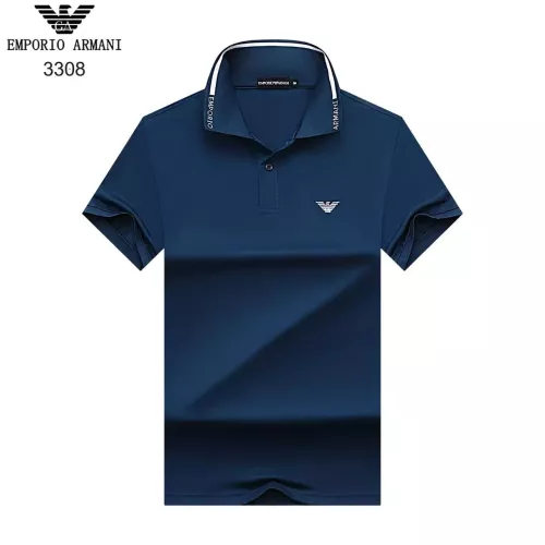 Cheap Armani T-Shirts Short Sleeved For Men #1370353, $$32.00 USD On Armani T-Shirts