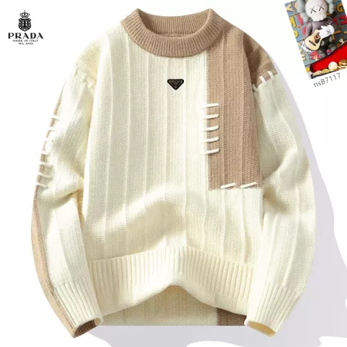 Cheap Prada Sweaters Long Sleeved For Men #1370417, $$48.00 USD On Prada Sweaters