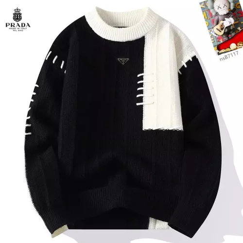 Cheap Prada Sweaters Long Sleeved For Men #1370421, $$48.00 USD On Prada Sweaters
