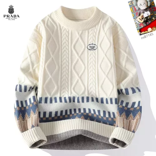 Cheap Prada Sweaters Long Sleeved For Men #1370438, $$48.00 USD On Prada Sweaters