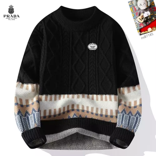 Cheap Prada Sweaters Long Sleeved For Men #1370442, $$48.00 USD On Prada Sweaters
