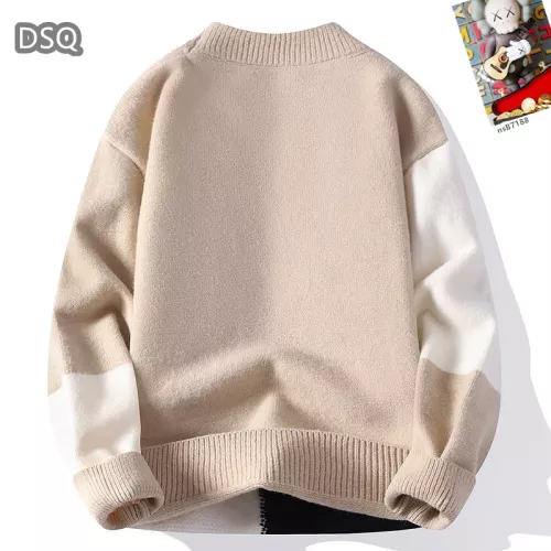 Replica Dsquared Sweaters Long Sleeved For Men #1370449 $48.00 USD for Wholesale