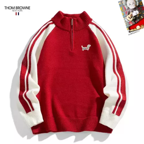 Cheap Thom Browne TB Sweaters Long Sleeved For Men #1370465, $$48.00 USD On Thom Browne TB Sweaters