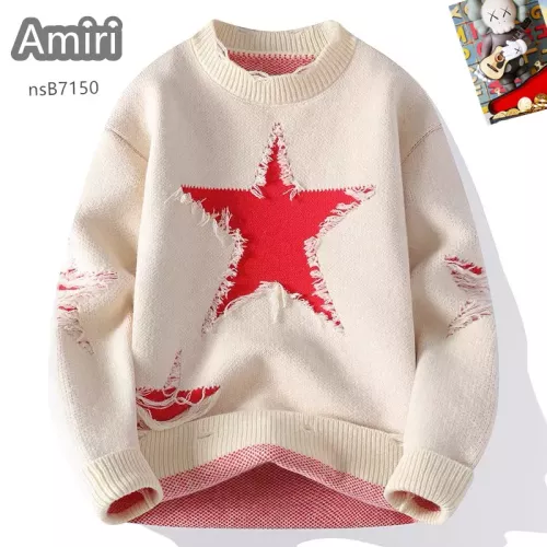 Cheap Amiri Sweaters Long Sleeved For Men #1370474, $$48.00 USD On Amiri Sweaters