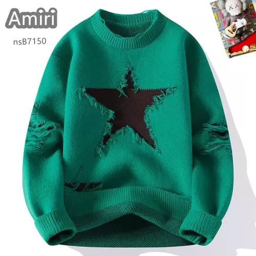 Cheap Amiri Sweaters Long Sleeved For Men #1370475, $$48.00 USD On Amiri Sweaters