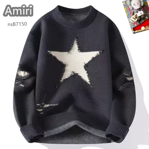 Cheap Amiri Sweaters Long Sleeved For Men #1370476, $$48.00 USD On Amiri Sweaters