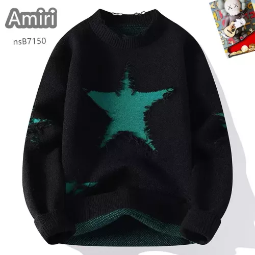 Cheap Amiri Sweaters Long Sleeved For Men #1370477, $$48.00 USD On Amiri Sweaters