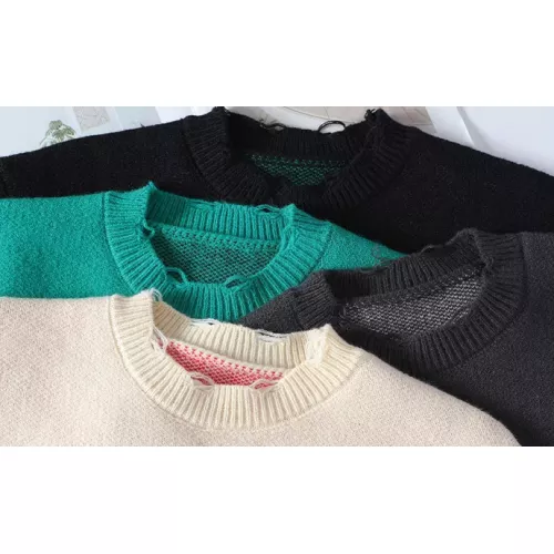 Replica Amiri Sweaters Long Sleeved For Men #1370477 $48.00 USD for Wholesale