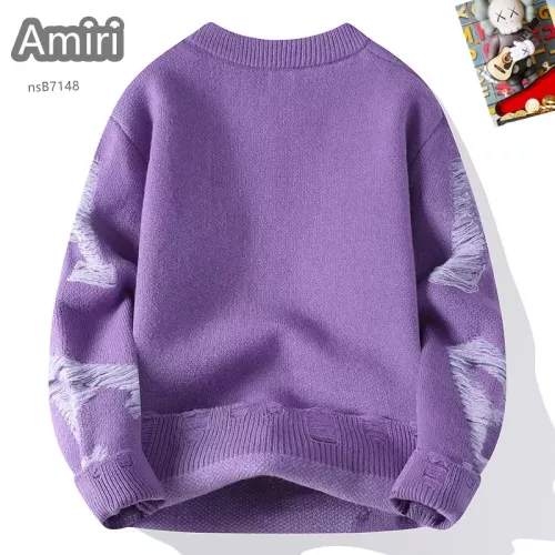 Replica Amiri Sweaters Long Sleeved For Men #1370479 $48.00 USD for Wholesale