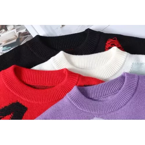 Replica Amiri Sweaters Long Sleeved For Men #1370481 $48.00 USD for Wholesale