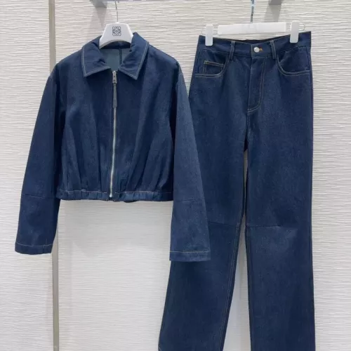 Replica LOEWE Tracksuits Long Sleeved For Women #1370496 $102.00 USD for Wholesale