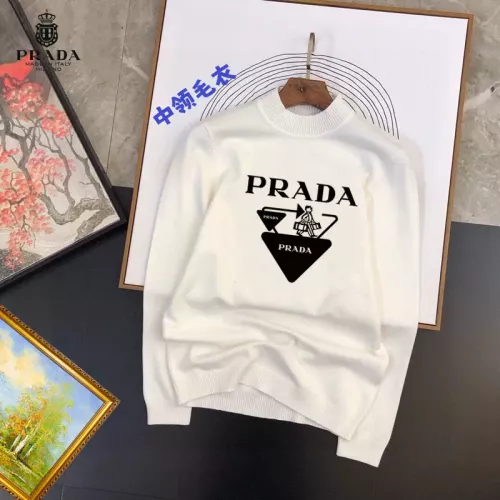 Cheap Prada Sweaters Long Sleeved For Men #1370506, $$42.00 USD On Prada Sweaters