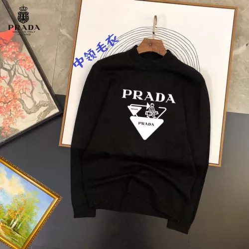 Cheap Prada Sweaters Long Sleeved For Men #1370507, $$42.00 USD On Prada Sweaters