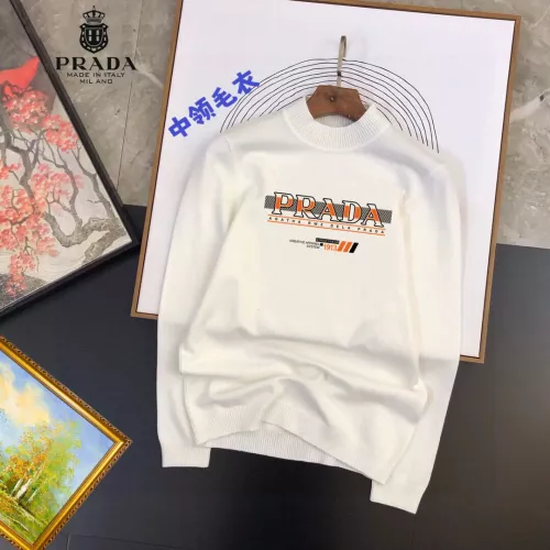 Cheap Prada Sweaters Long Sleeved For Men #1370543, $$42.00 USD On Prada Sweaters