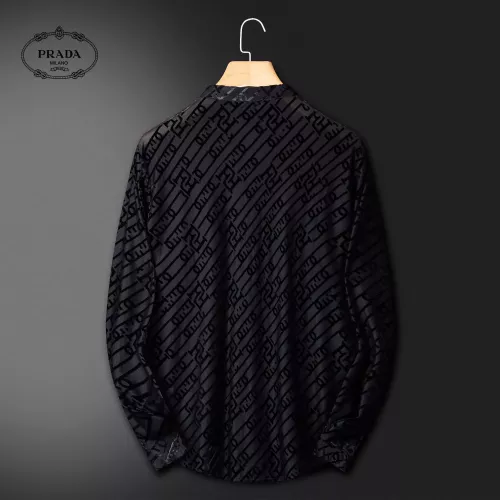 Replica Fendi Shirts Long Sleeved For Men #1370585 $52.00 USD for Wholesale