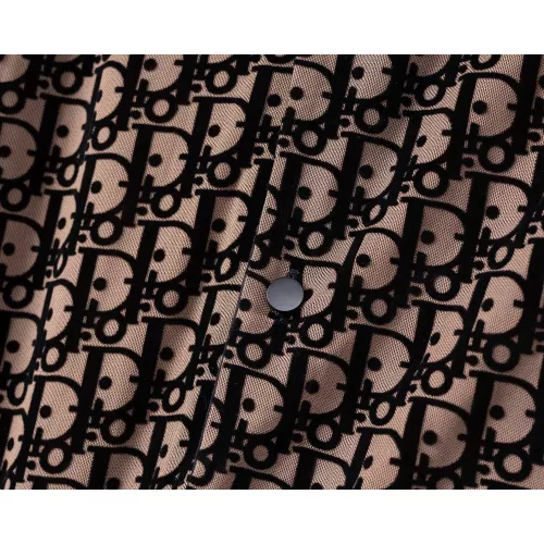 Replica Christian Dior Shirts Long Sleeved For Men #1370587 $52.00 USD for Wholesale