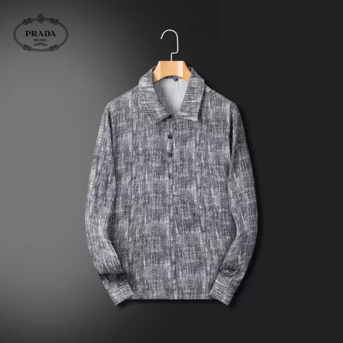 Replica Prada Tracksuits Long Sleeved For Men #1370588 $96.00 USD for Wholesale