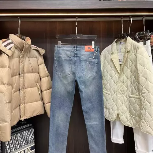 Replica Burberry Jeans For Men #1370607 $52.00 USD for Wholesale